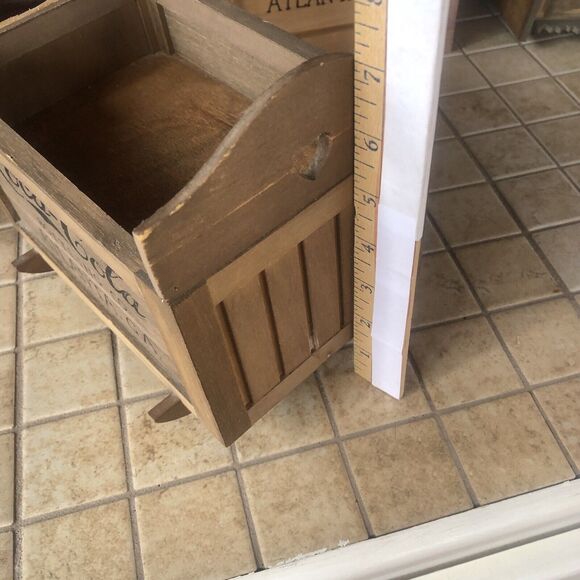 Vitange  Coca Cola Wood Box coke advertising Bottling Co Atlanta GA -5 P… - Picture 12 of 16